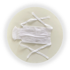 Włóknina biała medyczna torba na lód przeciw wilgoci z krawatem lub bez